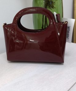 BOLSO BURDEOS ACABADO BRILLANTE M.BRILLANTE-B