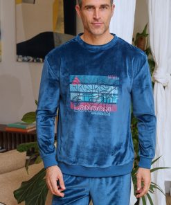 PIJAMA HOMBRE SPANDEX METRO LONDON M. 265616 MUSLHER