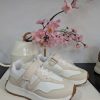 ZAPATILLA DEPORTIVA BALANCE BEIGE M.FH-R103M/L 29 Zapatilla deportiva infantil beige de polipiel con cordones elásticos y cierre de velcro