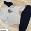 CONJUNTO CHÁNDAL NIÑO M. NO LIMITS BEIGE/NEGRO ISABELLA