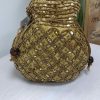 BOLSO BOMBONERA DORADA M.DORADA DETALLES