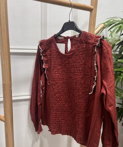 BLUSA VOLANTES NIDO ABEJA M. 8017 CALDERA