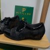 ZAPATO TIPO BLUCHER NEGRO MUJER M.3501