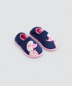 Zapatillas de caniche para niña, modelo de invierno de Ysabel Mora con suela de caucho