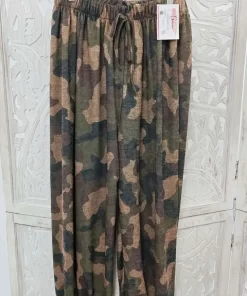 PANTALÓN BOMBACHO ESTAMPADO CAMUFLAJE M.CAMU-VERDE