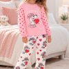PIJAMA TERCIOPELO NIÑA I LOVE PERRITOS M. KN-265 KINANIT